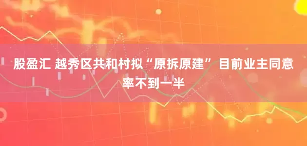 股盈汇 越秀区共和村拟“原拆原建” 目前业主同意率不到一半