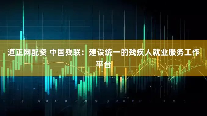 道正网配资 中国残联：建设统一的残疾人就业服务工作平台