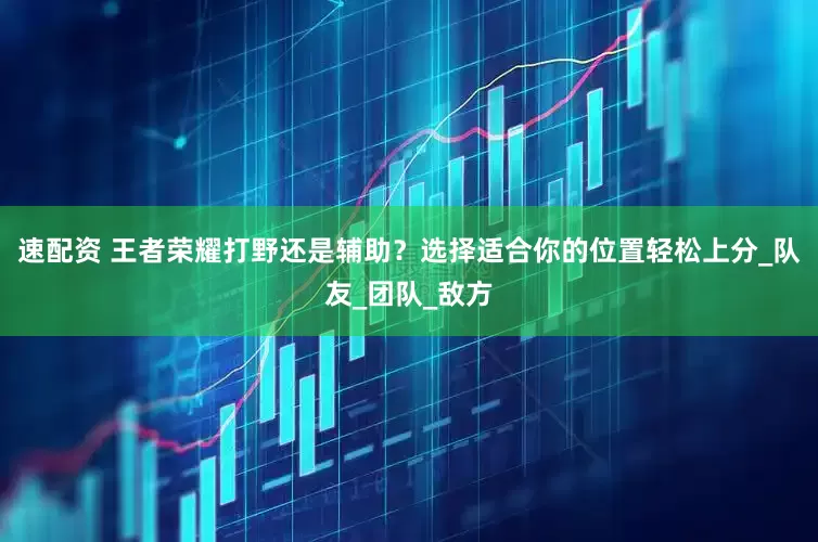 速配资 王者荣耀打野还是辅助？选择适合你的位置轻松上分_队友_团队_敌方